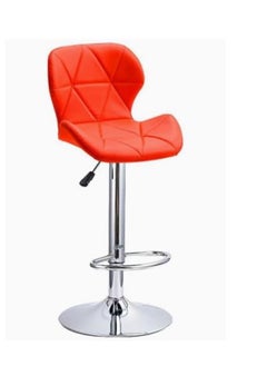 Generic Bar Chairs Swivel Height Adjustable Bar Stools PU Leather Padded Breakfast Barstools  - Image 1