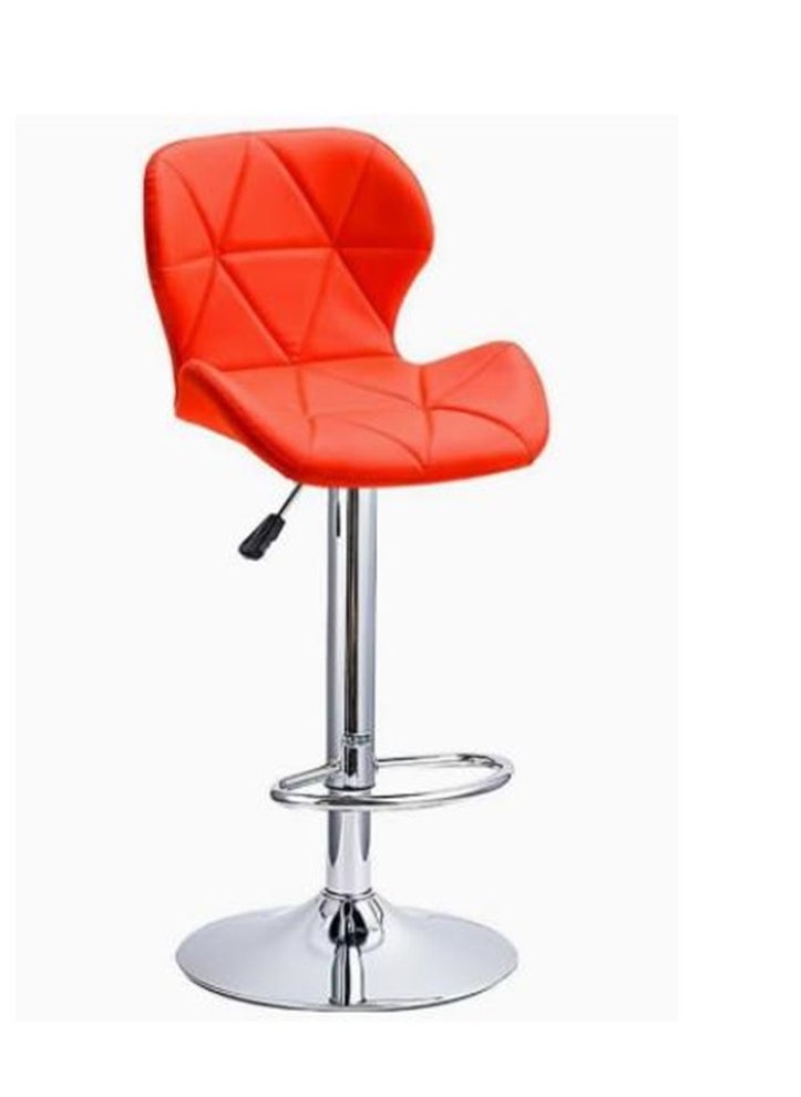Generic Bar Chairs Swivel Height Adjustable Bar Stools PU Leather Padded Breakfast Barstools  - Image 1