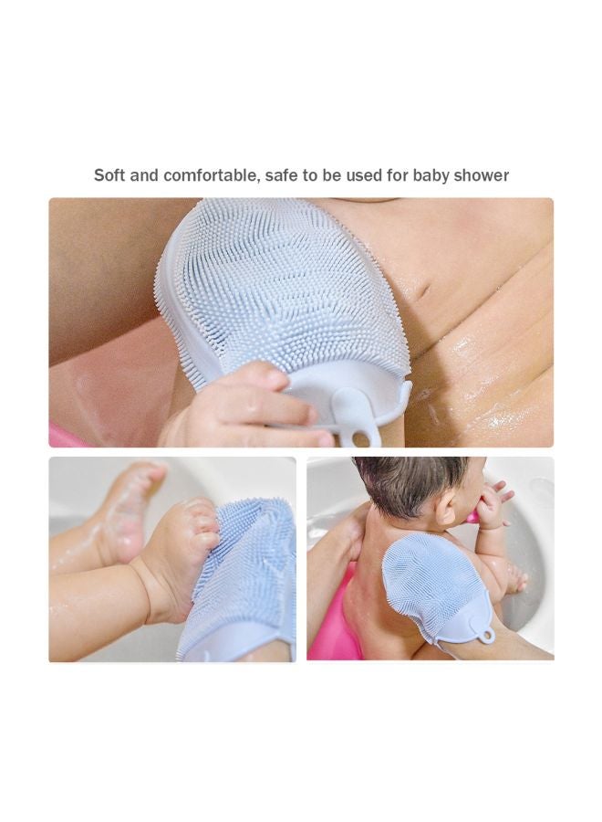 قفاز فرشاة غسيل الأطباق أزرق 15.1x10.4x2.5سم - Image 4