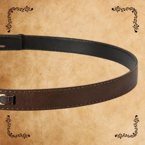 Gamboa Hat Bands for Cowboy and Cowgirl Western Accesories for Men and Women Leather Style Hat Belt Band - Image 2