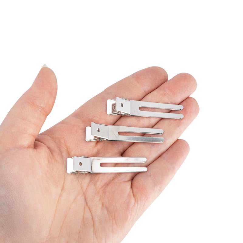 Curly GirlÂ® 50 Double Prong, Root Lifting Hair Clips for Voluminous Curly Hair, Helps Add Volume - Image 2