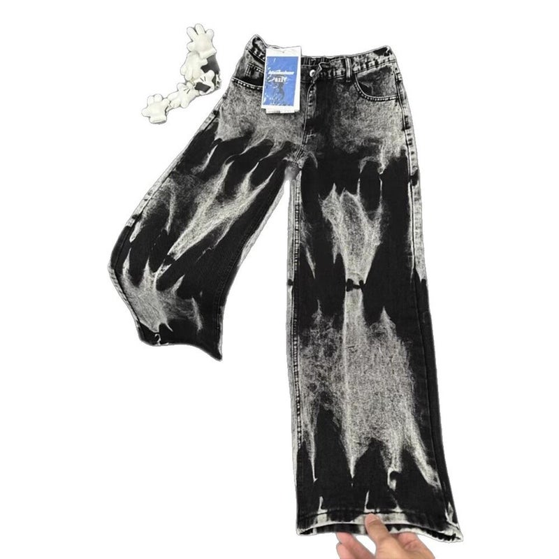 Unisex Classic Denim Jeans Loose Fit Daily Outdoor Wear - Image 5