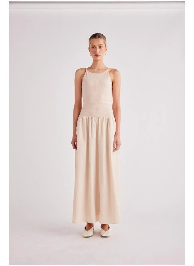 ساندايز Cruz Crew Neck Tiered Maxi Dress