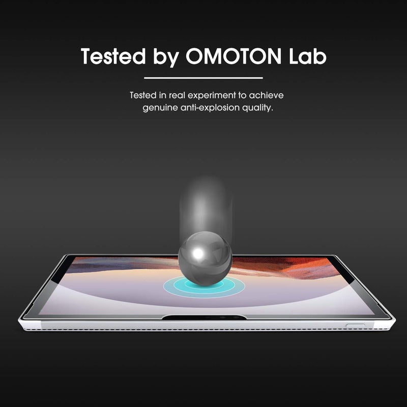 OMOTON Screen Protector Compatible with Surface Pro 7 Plus/Surface Pro 7/Surface Pro 6/ Surface Pro 5/Surface Pro 4 - [Tempered Glass] [High Responsivity] [Scratch Resistant] [High Definition] - Image 5