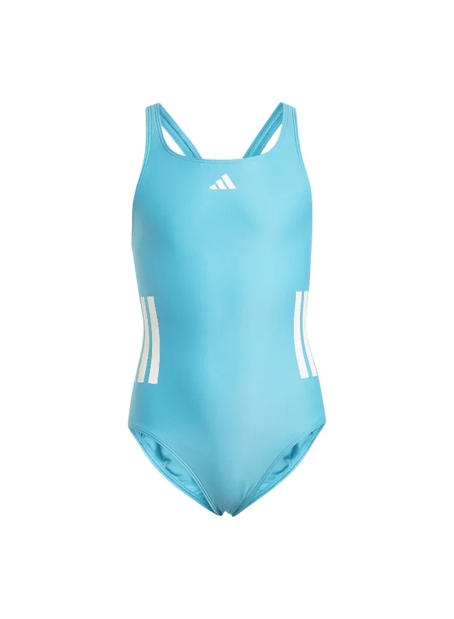 adidas Adidas 3S Bld Swimsuit Turquoise Swimsuit Swimwear For Kids