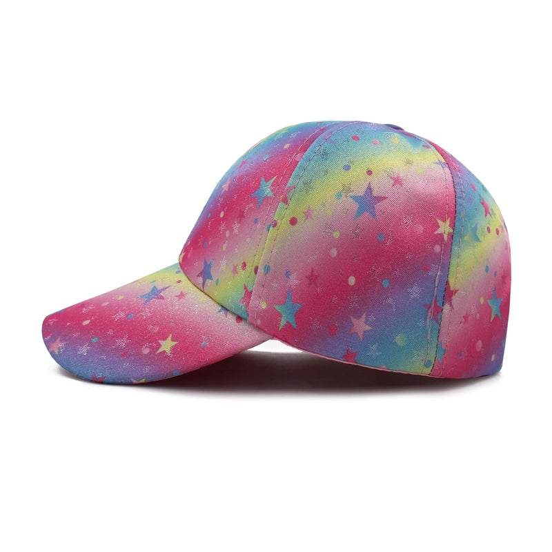 VRITRAZ Stylish Kids Baseball Caps for Girls, 6 to 14 Years Old - Image 5