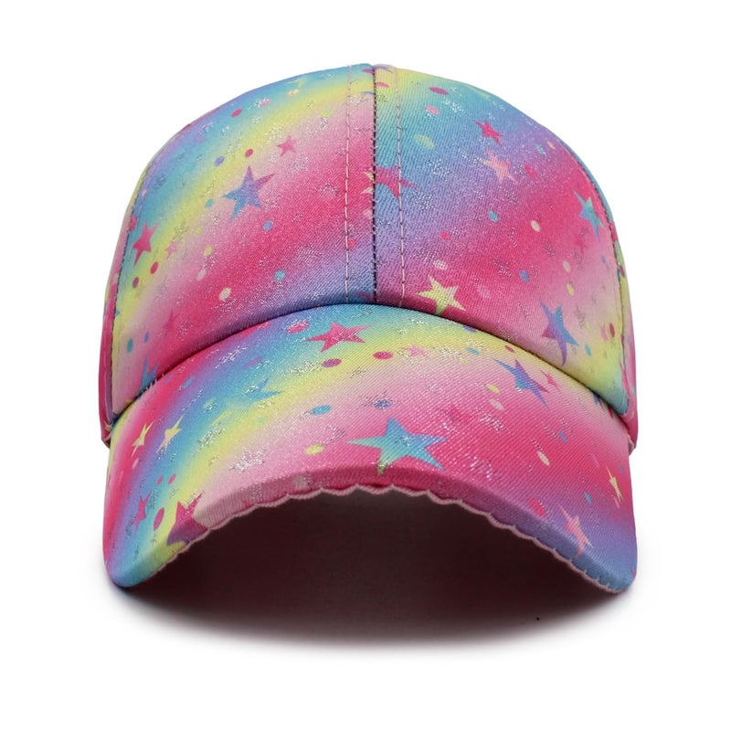 VRITRAZ Stylish Kids Baseball Caps for Girls, 6 to 14 Years Old - Image 4