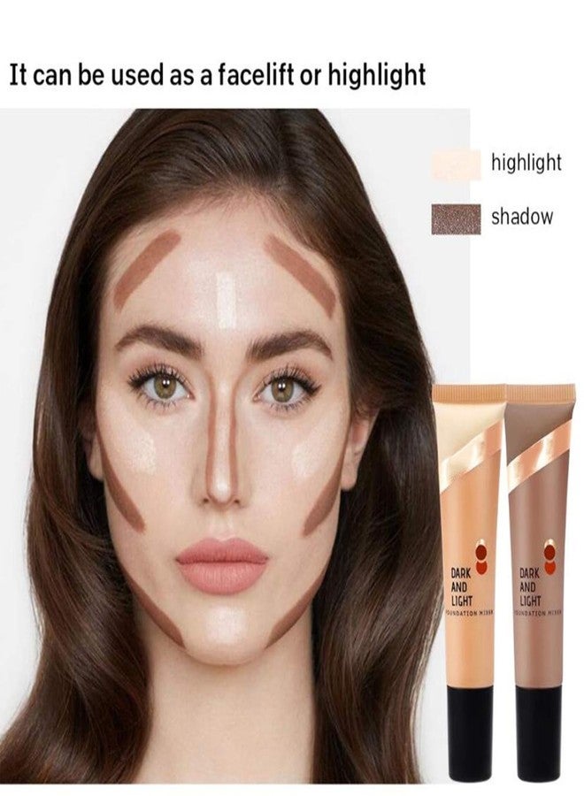 Grospe Foundation Mixer,Foundation Adjusting Drops,Color Adjusting Mixer Suitable for Liquid Mix to Match Your Unique Skin Tone ((02# Dark)) - Image 2