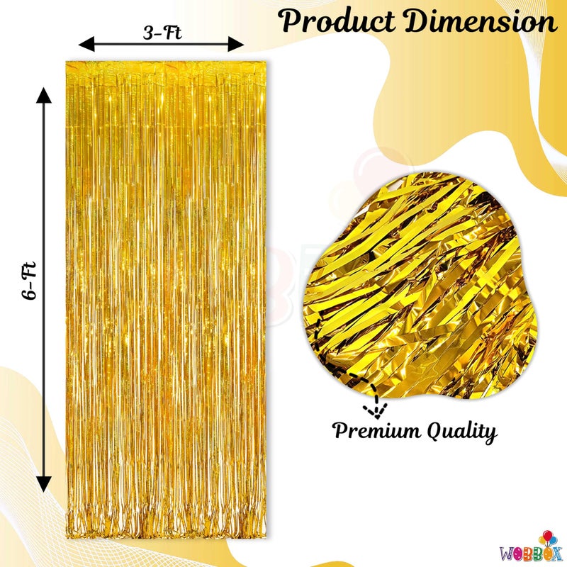 Wobbox Shubh Annaprashan Decoration Items Set which Includes Baby annaprashan Ceremony Props, Subh Annaprashan Banner, Rice Ceremony Decorations Items(62 Pcs Set)(FP5740) - Image 3