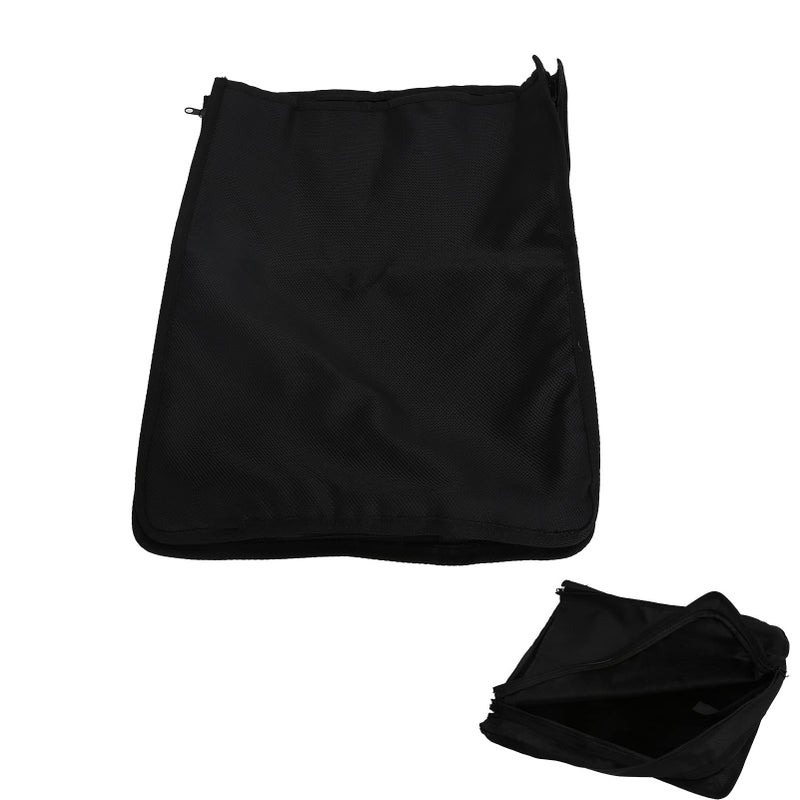 Console Dust Cover Premium Nylon Protective Sleeve Soft Inner Lining for Console Upright Position Black - Image 3