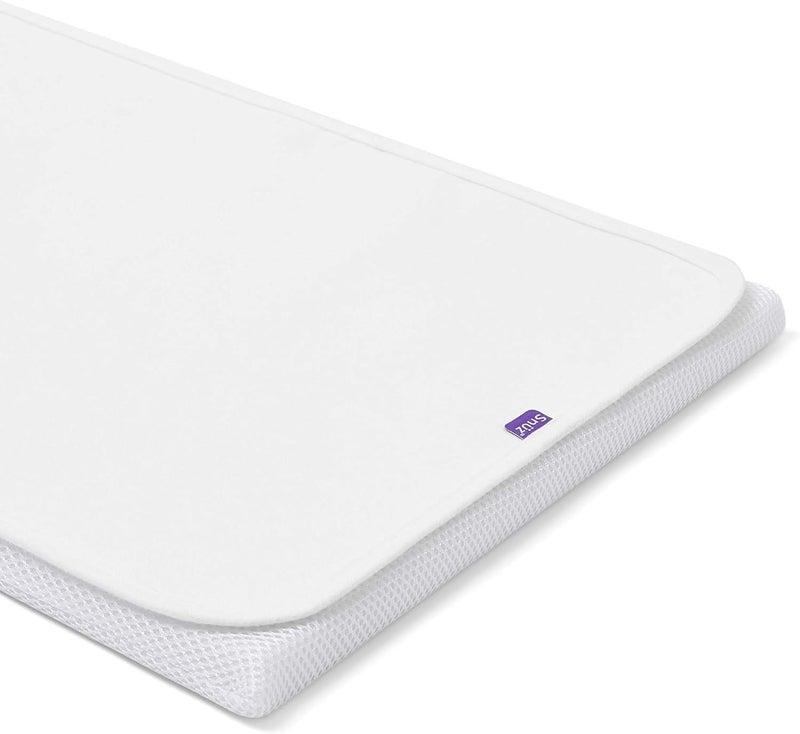 Snuz Pod 4 Waterproof Mattress Protector | Super Soft | Absorbent | Outer layer 100% Cotton | Barrier against Dust Mites | Infant/Baby/Toddler | Dimension:75.5 x 40cm - Image 4
