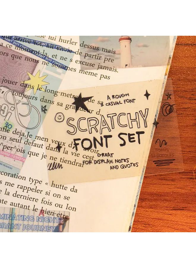 Half Beat Prelude Long Rainy Season Series PET Stickers For Scrapbooking DIY Crafts - Image 5