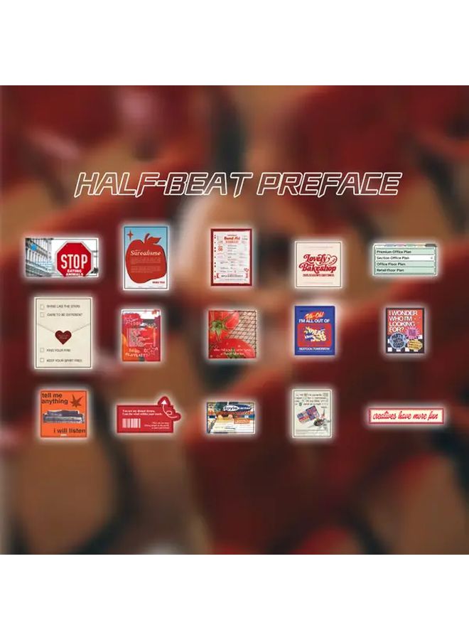 Half Beat Prelude Long Rainy Season Series PET Stickers For Scrapbooking DIY Crafts - Image 1