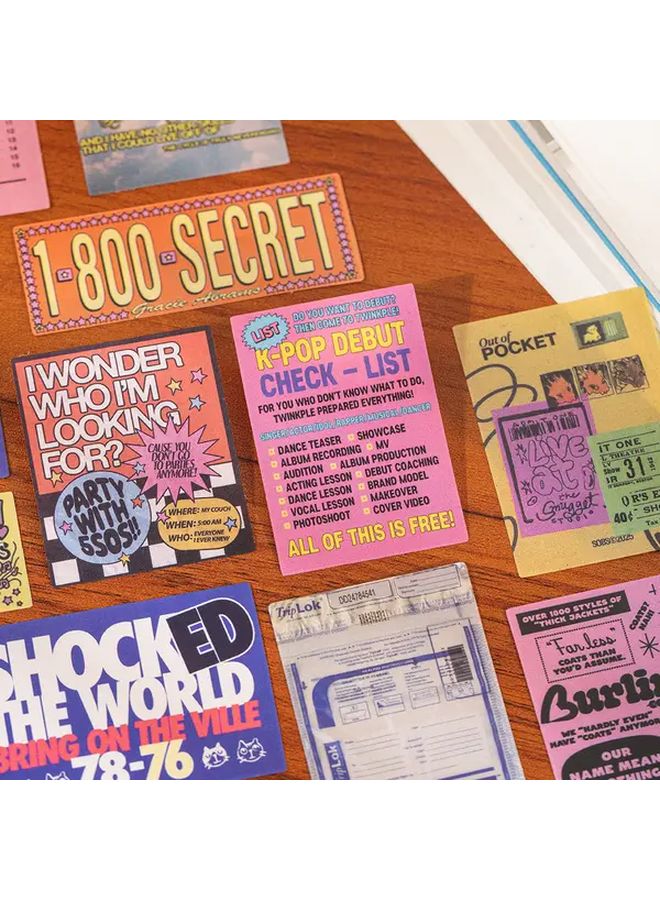 Half Beat Prelude Long Rainy Season Series PET Stickers For Scrapbooking DIY Crafts - Image 2