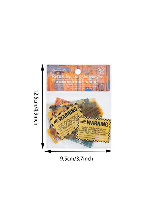 Half Beat Prelude Long Rainy Season Series PET Stickers For Scrapbooking DIY Crafts - Image 3