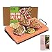 POHS Himalayan Salt Block Cooking Plate 12x8x15 for Cooking Grilling Cutting and Serving with Metal Tray  Recipe Booklet Unique Gifts for Men Women Chefs  Cooks - Image 2
