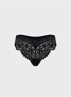 hunkemoller Lace High Leg Brief  - Image 1