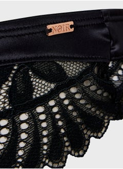 hunkemoller Lace High Leg Brief  - Image 3