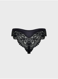 hunkemoller Lace High Leg Brief  - Image 2