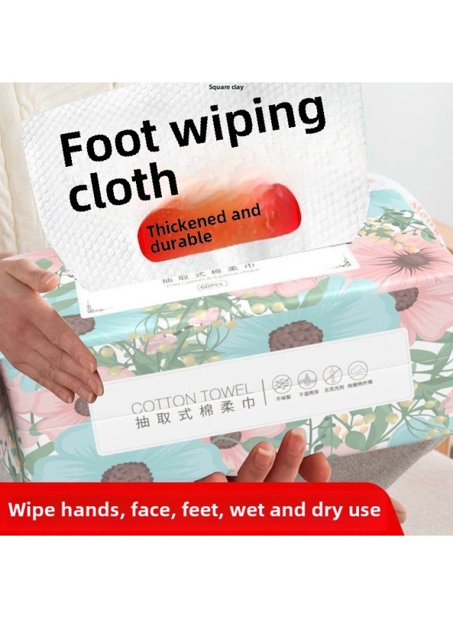 Foot Wipe Disposable Foot Wash Towel For Lazy People Foot Wipe Cloth Foot Bath Foot Absorbent Paper Foot Therapy Foot Wash Towel-Color:5 Large Bags [foot Cleaning Cloth, Thickened And Can Be Used 1,300 Times]-Specifications:【15*20cm】small Size Hygienic And Sterile - Image 5