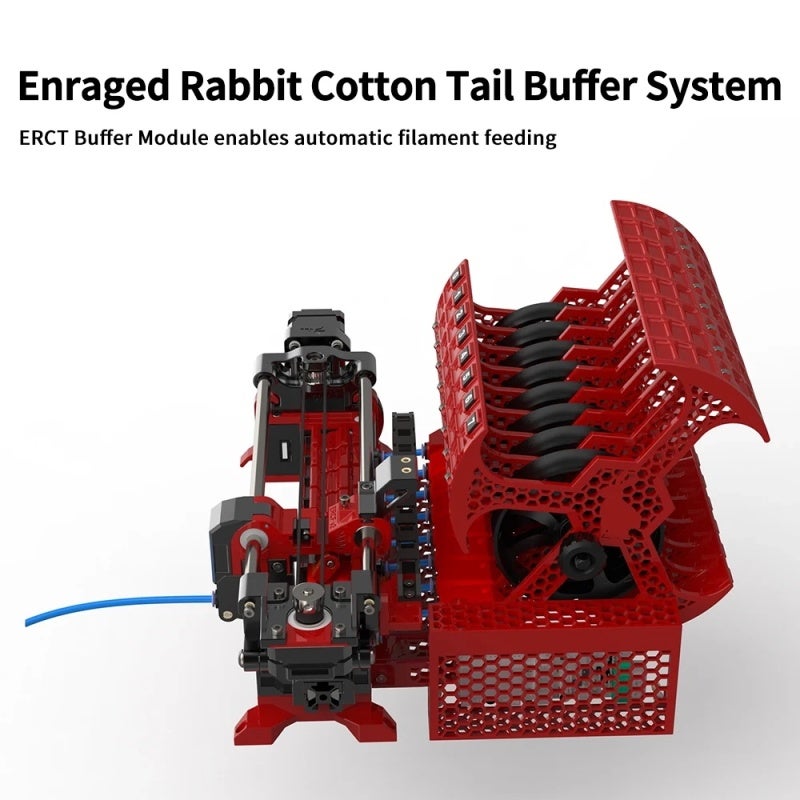 ERCF V1 6 Colors to V2.0 Kit 8 Colors Multi-colors 6-8 Printing Offical Certification Multi-colors Filament Switch Printing Compatible with Voro 2.4 R2/Trident/ Switchwire 3D Printers (No ERB2.0 - Image 3