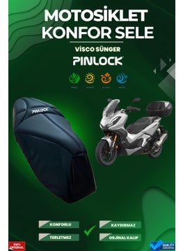 Pinlock Mondial Strada 125 Motorcycle Comfort Saddle and Seat Cover Visco Sponge  - Image 1