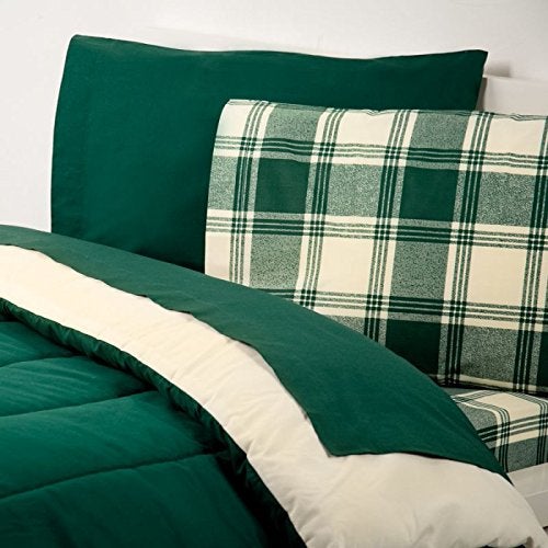 DESTINY CRESCENT BED Full XL 100% Microfiber Double Brushed Sheet Set - Extra-Soft  Breathable & Wrinkle-Free - 15"" Deep Pockets  54"" x 80"" - Ideal for Extra Long Full Beds - 4PC Set (Full XL  Hunter Green) - Image 2