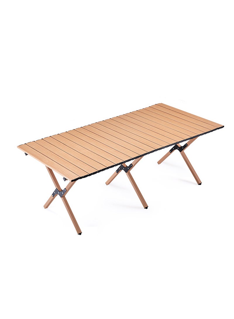 Sharpdo Portable Camping Folding Chair Set: Carbon Steel Egg Roll Table + Comfortable Foldable Chair for Outdoor & Beach Use - Image 1