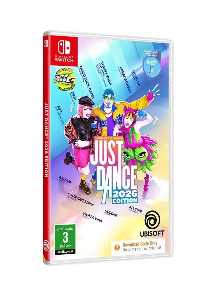 غايمز لعبة جست دانس إصدار 2026 (الكود في العلبة) - نينتندو سويتش - Image 1
