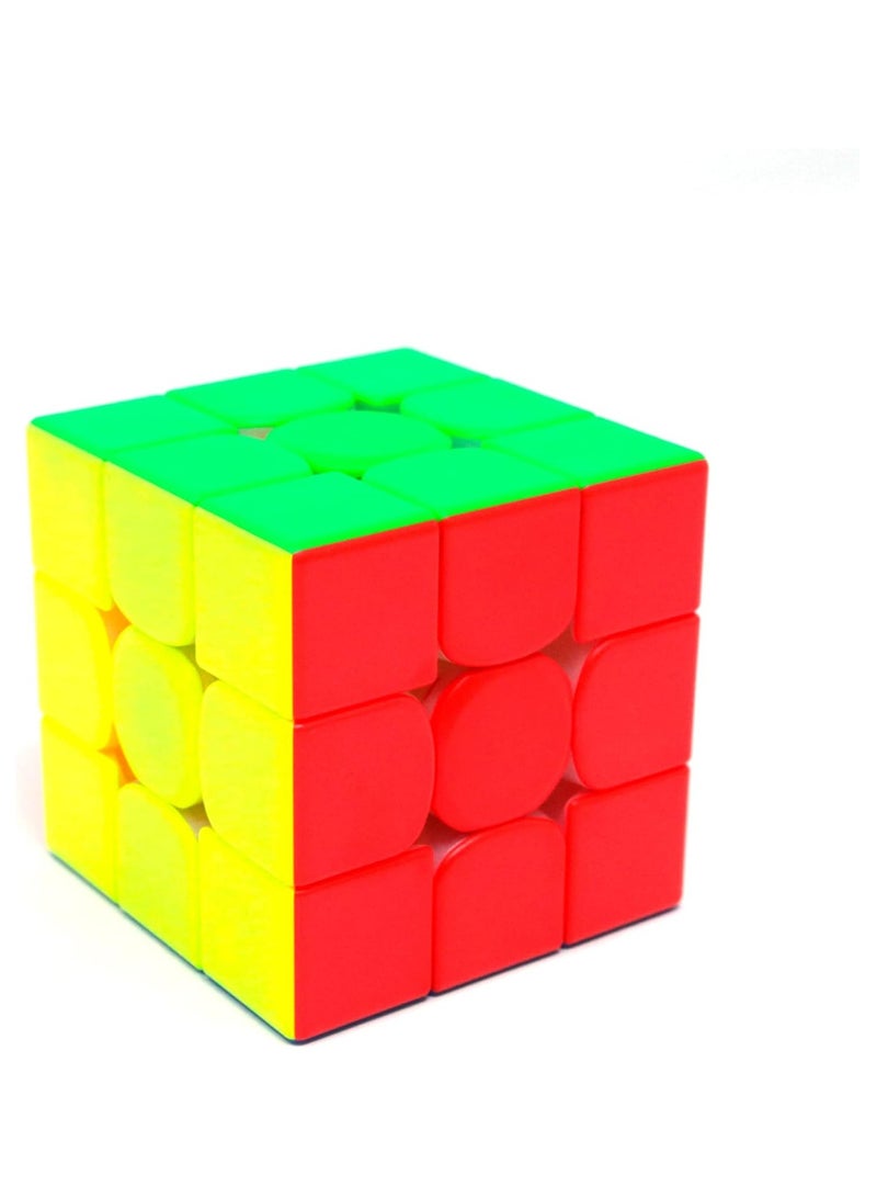 Magnetic Magic Cube STICKERLESS Puzzel (Multicolor) - Image 1