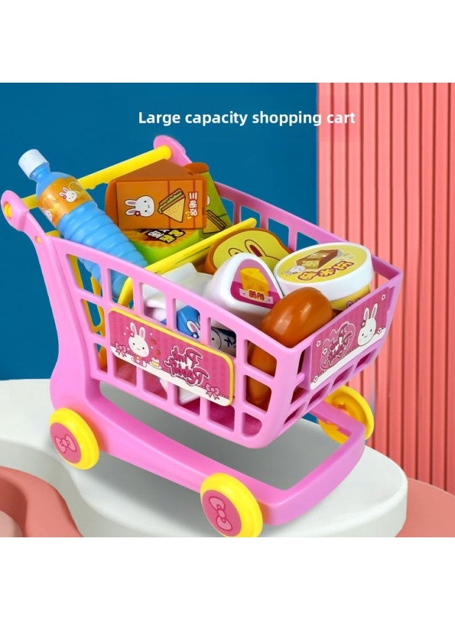 One-word Pink Rabbit Simulation Doctor Play House Kitchen Toy Stall Children's Educational Toys Toy Set-Color:RC21603 Fun Dishwashing Table - Image 4