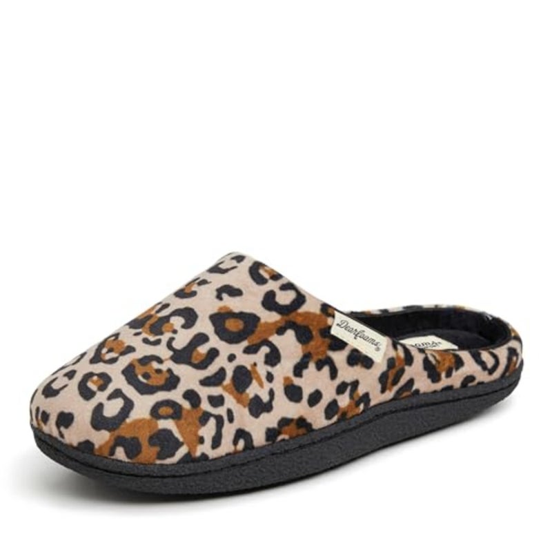 Leslie Terry Clog House Shoes with Memory Foam, Indoor Slippers with Wide Widths - Image 1