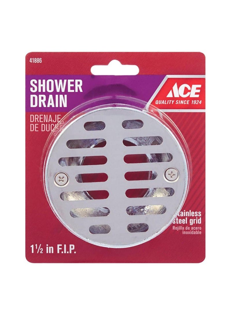 ACE ACE Stainless Steel FIP Shower Drain 3.81cm 
