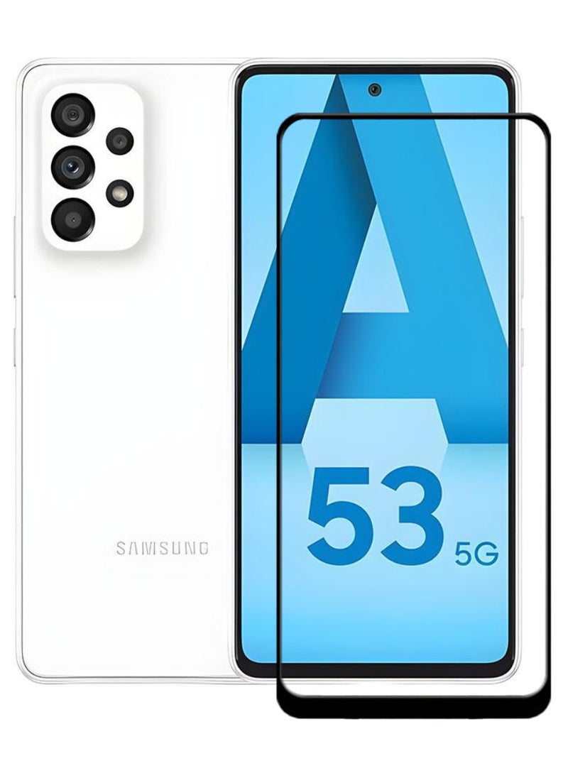 ACLIX Antistatic ESD Dustproof Premium Quality High Definition Tempered Glass Screen Protector Designed For Samsung Galaxy A53 5G - Image 1