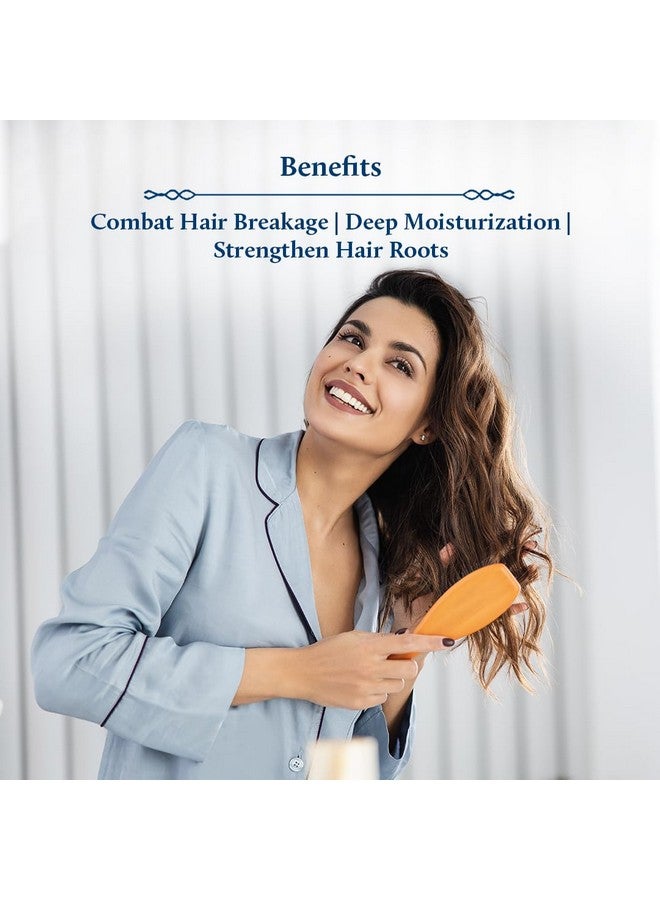 Blue Nectar Briganantadi Hair Fall Control & Healthy Scalp Oil | Plant Based Non Sticky Hair Oil For Hair Growth | Perfect Hair Fall Oil For Women & Men (9 Herbs, 100 Ml) - Image 3