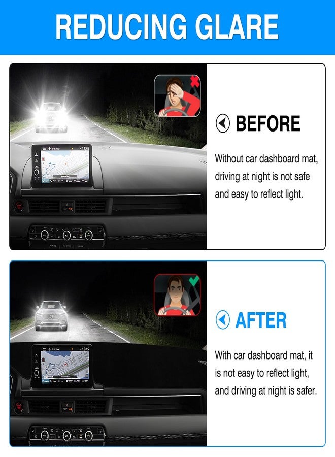 Autorder Dashboard Cover Mat for 2023 2024 2025 Honda Pilot Accessories Dash Cover Upgrade Velvet Dash Mat UV Rays Protector - Image 4