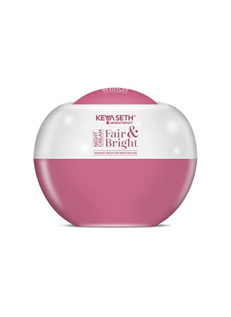 KEYA SETH AROMATHERAPY, DEVICE OF DROP Keya Seth Aromatherapy Fair  Bright Night Cream Overnight Repair Skin Whitening Brightening Nourishing Age Control Enriched with Essential Oil  - Image 1