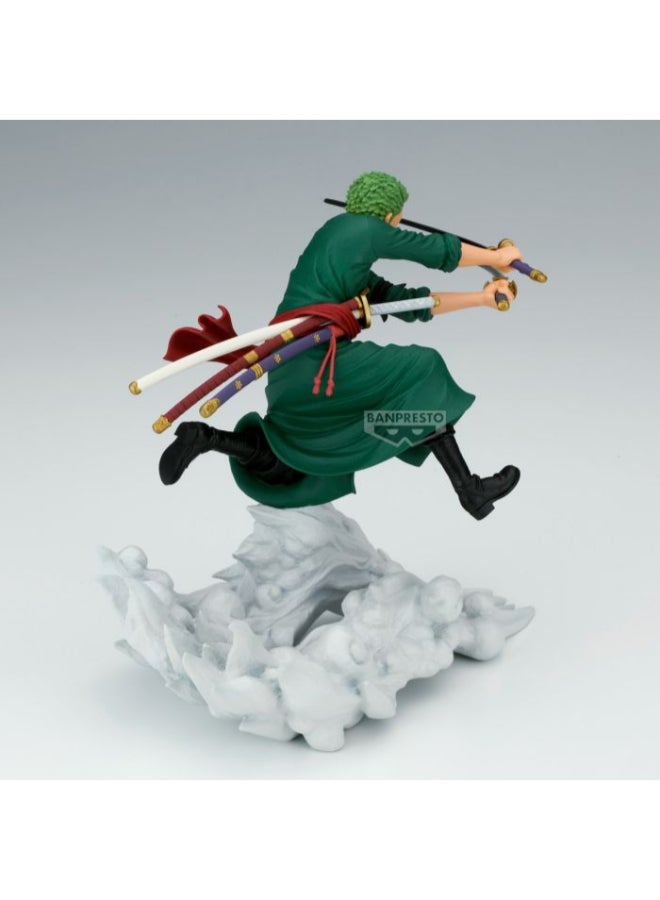 Banpresto One Piece Senkozekkei Roronoa Zoro (Egghead Ver.) Statue - Image 2