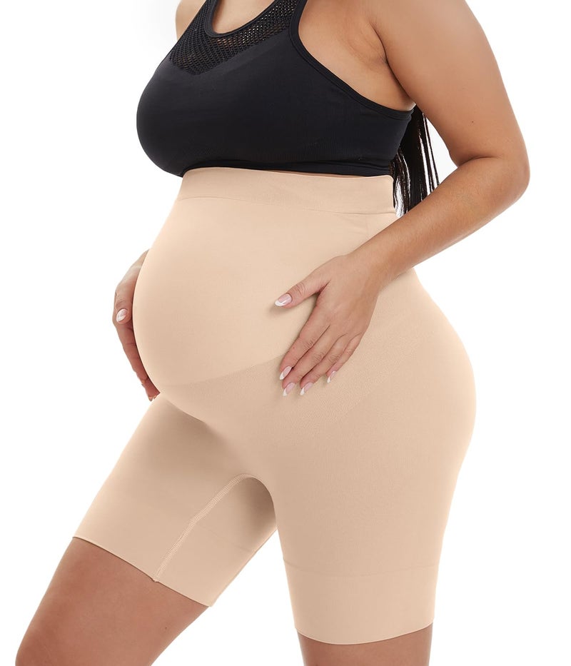 KUNINDOME Maternity Shapewear, Nude, Medium - Image 1