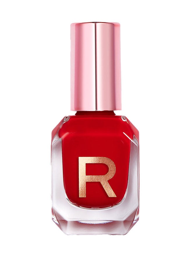 Makeup Revolution Express Nail Varnish Red Passion - Image 2