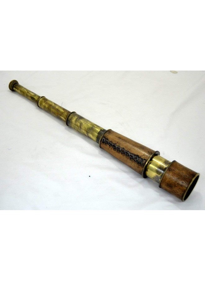 NAUTICALMART Brass Nautical Antique Telescope 18 Inches Long  - Image 3