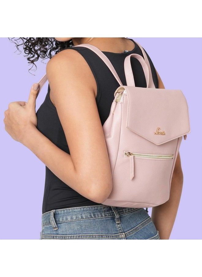 Lavie Lavie Fabio Backpack For Girls (Pink)  - Image 2
