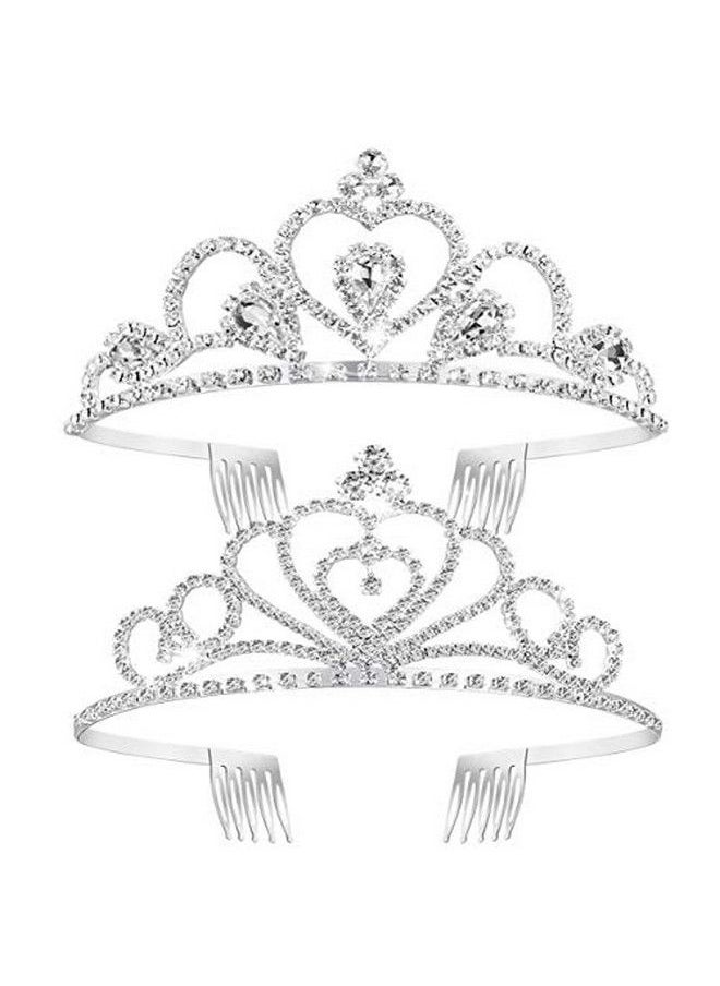 Rhinestone Tiara Crown Crystal Tiara Wedding Bridal Birthday Pageant Princess Tiara Crown Headband 2Pack - pzsku/ZB2D899D54B37F859F86BZ/45/_/1660136401/4006cc2d-13e7-4e2d-a9ab-48b1ba079c53