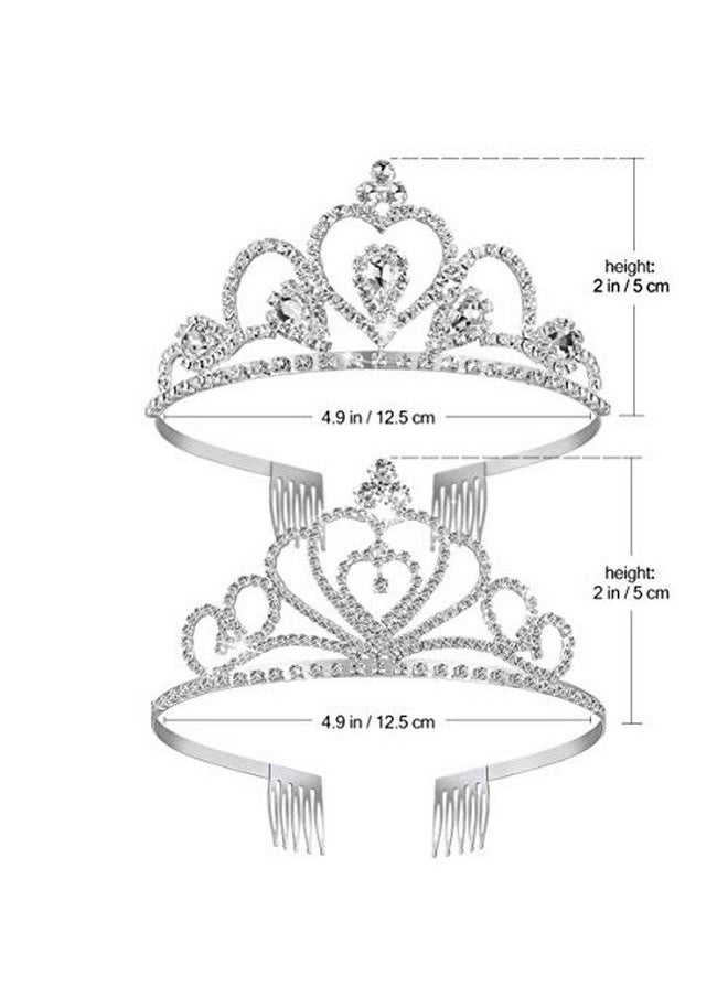 Rhinestone Tiara Crown Crystal Tiara Wedding Bridal Birthday Pageant Princess Tiara Crown Headband 2Pack - pzsku/ZB2D899D54B37F859F86BZ/45/_/1660136403/655b0f0f-43e4-4d66-9b32-a88eaa706761