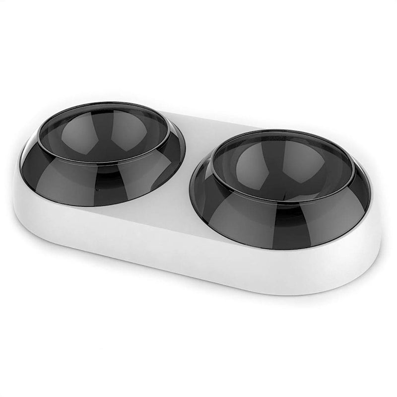 POODLES Adjustable Angle 15 Degree Tilt Food and Water Feeding Bowl for Dogs, Cats Easy to Clean Bowl. (Dual Bowls) - Image 5