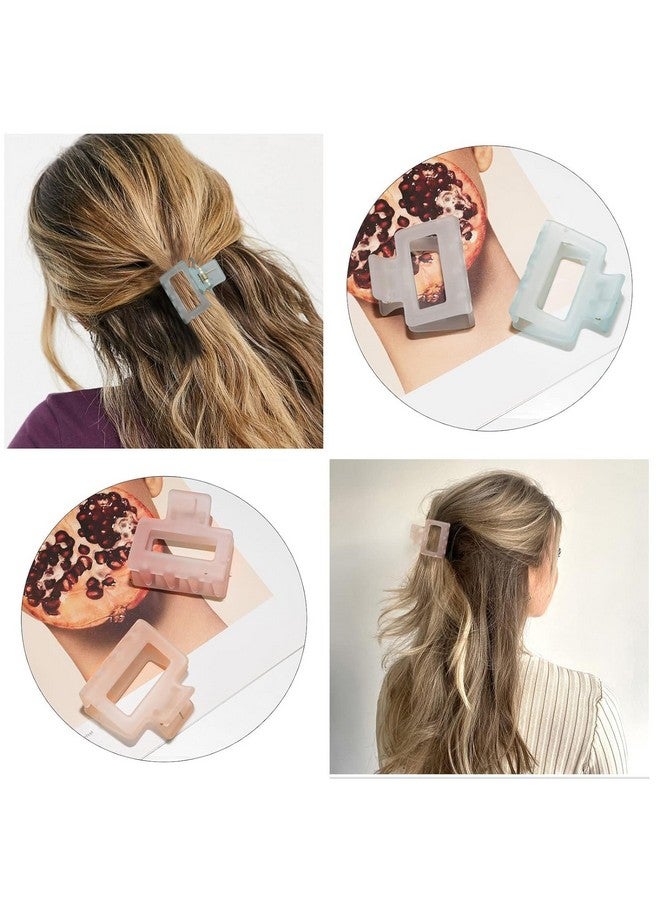 Plenteous Claw Clips, Small Claw Clips for Thin Hair, No Slip Mini Hair Claw, Hair Extension Clips, Hair Clutcher for Girls, Stylish Hair Accessories for Women & Girls. (12 pc, Multi Color) - Image 2