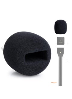 JAJEEK Microphone Cover Foam – Compatible with Multiple Brands, Suitable for Handheld Interview Adapters, Blocks Plosives for Clear Sound Quality  - Image 1