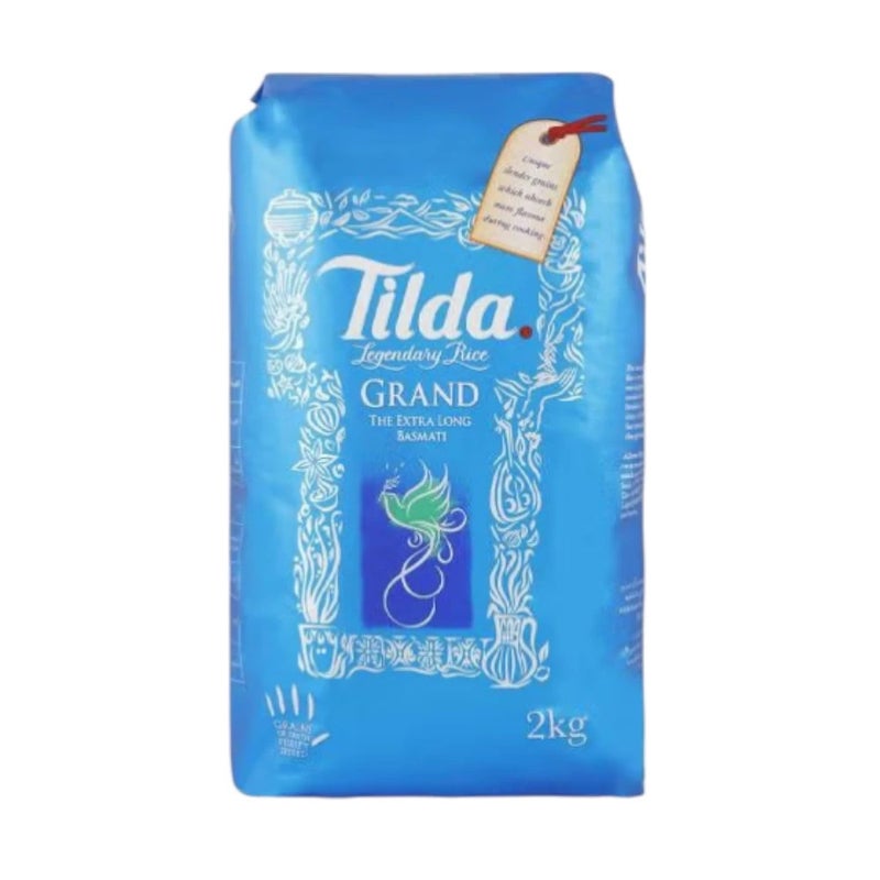 Tilda Grand Extra Long Basmati Rice- 2kg