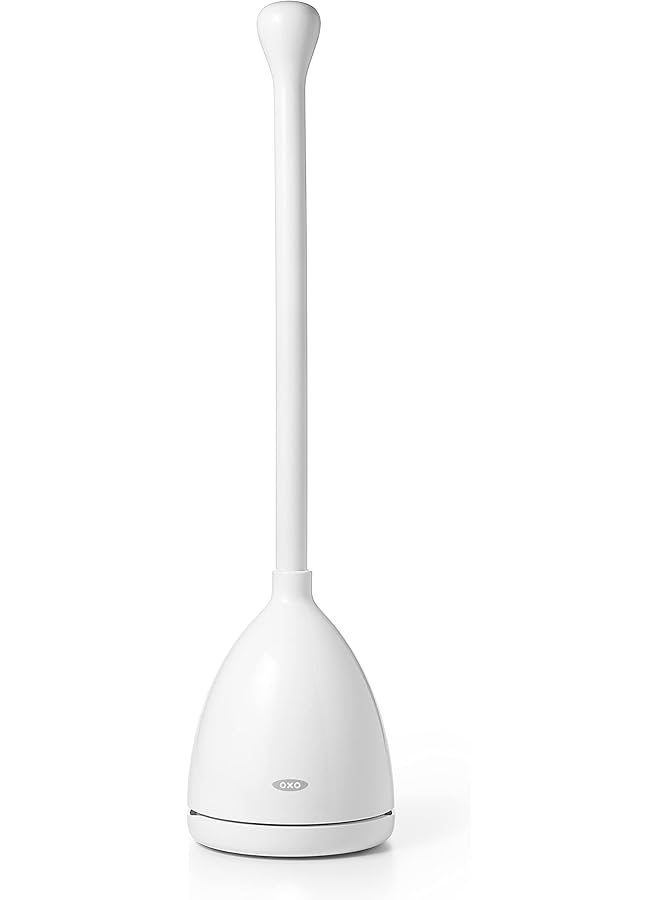 OXO Good Grips Toilet Plunger With Holder - Image 1