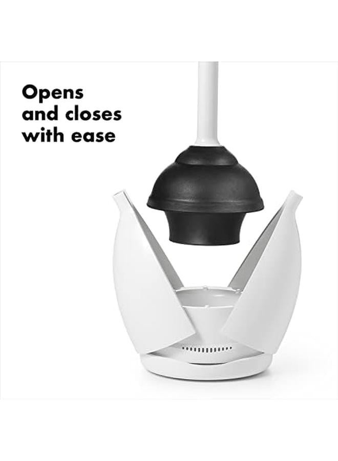OXO Good Grips Toilet Plunger With Holder - Image 3
